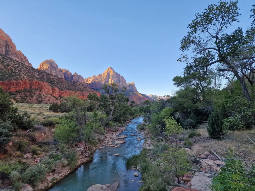 Zion National Park Pa'Rus Trail