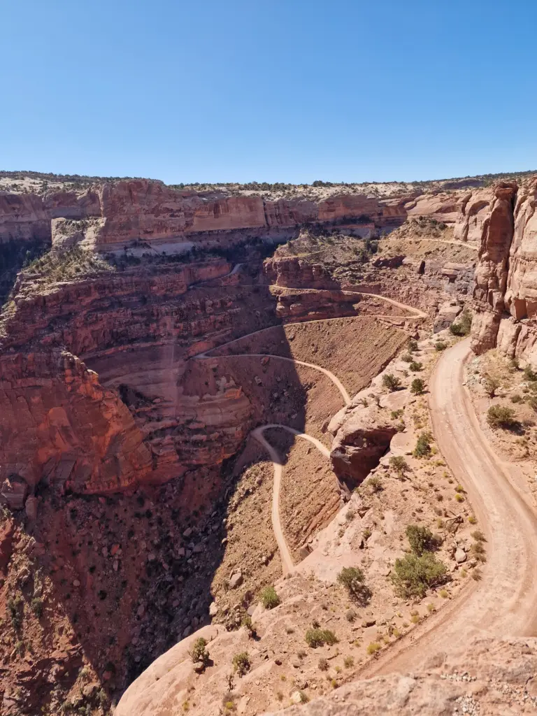 Canyonlands National Park Shafer Canyon View Point