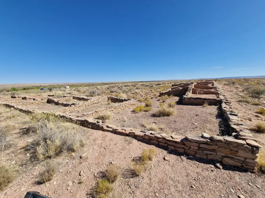 Petrified Forest National Park Puerto Ruins